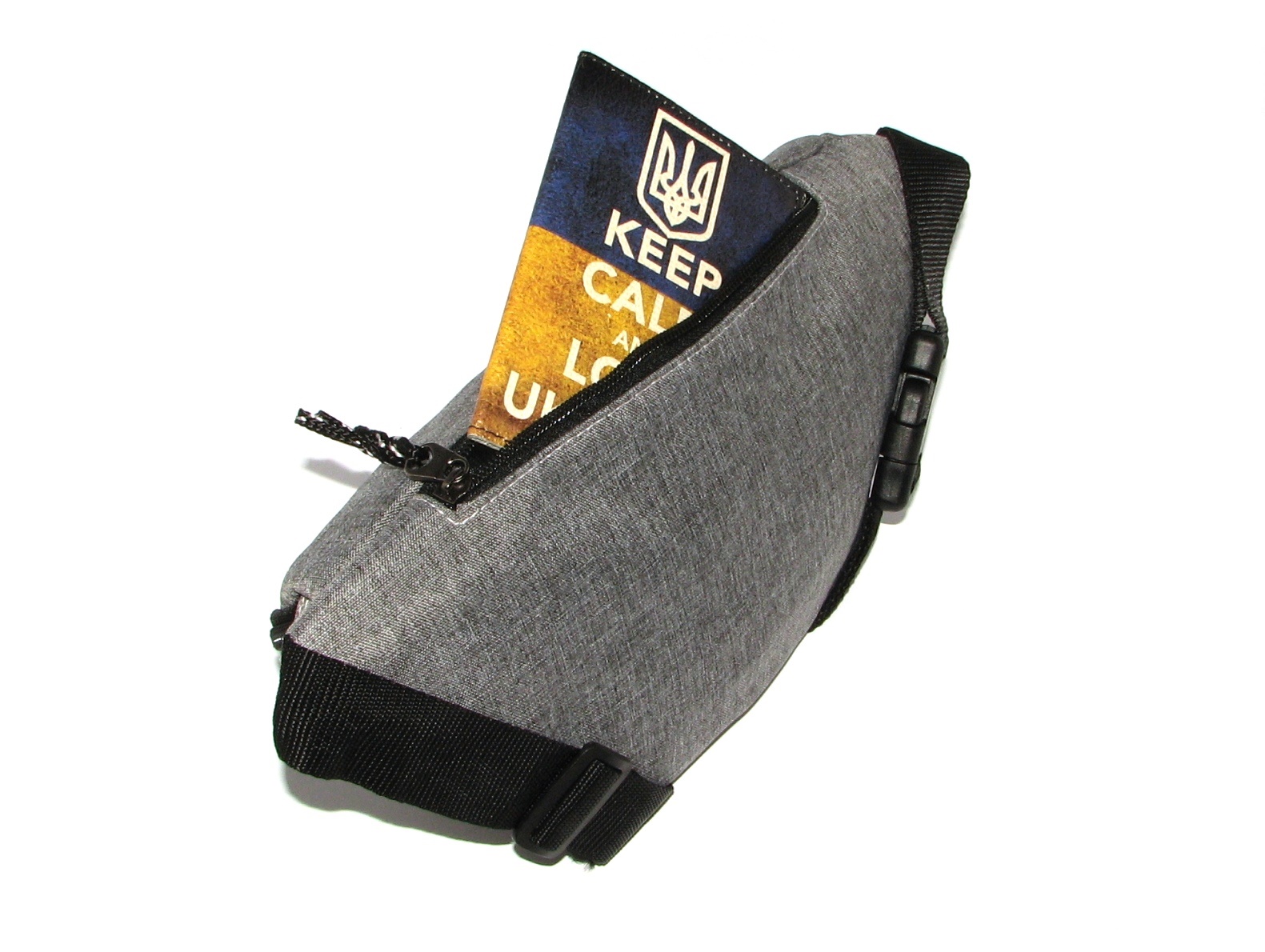 Сумка на пояс (бананка) Rovicky BAG-WB-01-3989 GREY Сумка на пояс (бананка) Rovicky BAG-WB-01-3989 GREY
